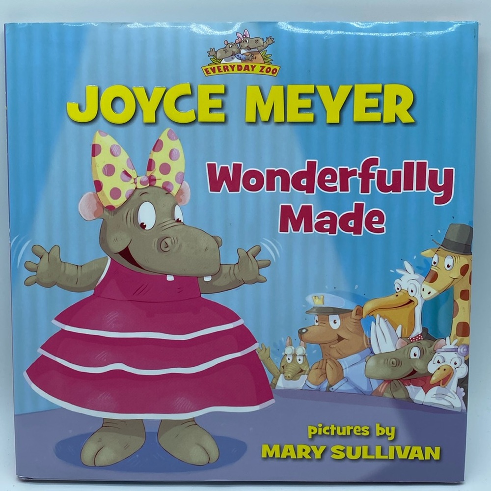 Joyce Meyer Wonderfully Made Hardcover Children’s Book Religious Christian